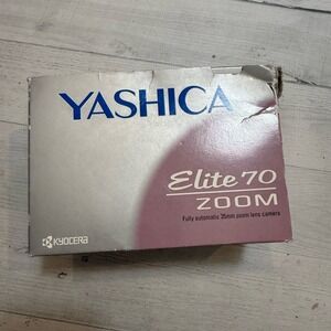 Vintage Kyocera Yashica elite zoom 70 35mm‎ film camera
